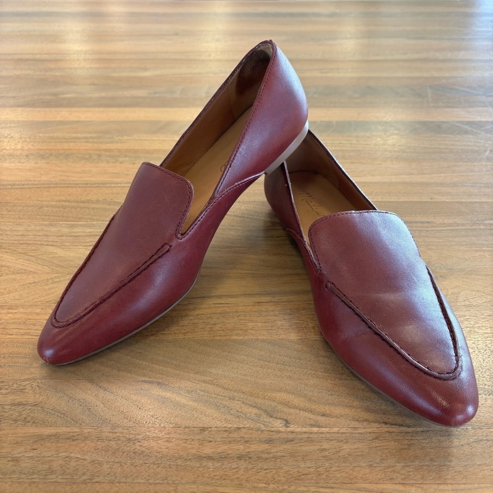Madewell The Frances Skimmer in Leather, Size 6.5 - Picture 5 of 14